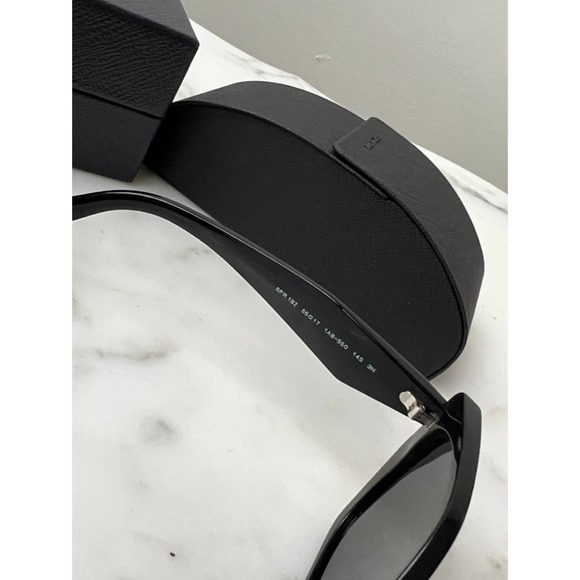 NEW Prada PR19ZS Sunglasses in Blue Polarized Marble - Picture 9 of 9